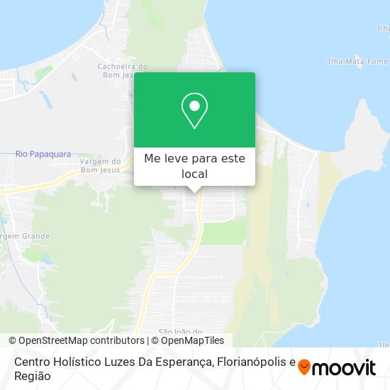 Centro Holístico Luzes Da Esperança mapa