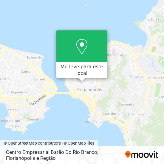 Centro Empresarial Barão Do Rio Branco mapa