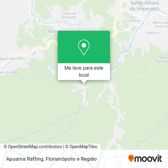 Apuama Rafting mapa
