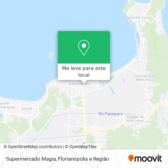 Supermercado Magia mapa