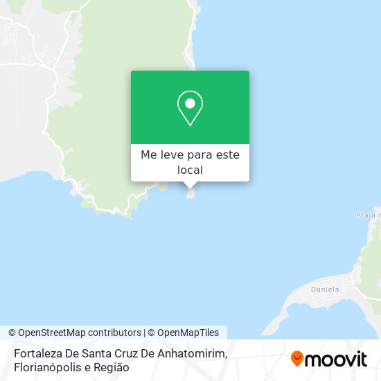 Fortaleza De Santa Cruz De Anhatomirim mapa