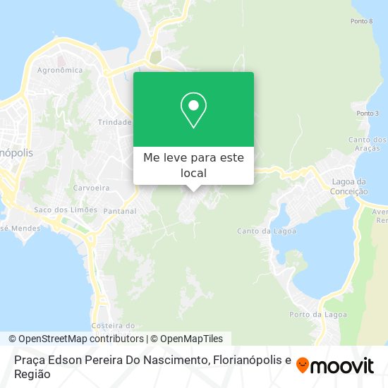 Praça Edson Pereira Do Nascimento mapa
