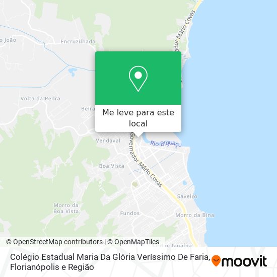 Colégio Estadual Maria Da Glória Veríssimo De Faria mapa