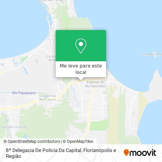 8ª Delegacia De Polícia Da Capital mapa