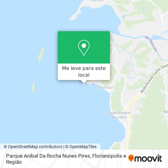 Parque Aníbal Da Rocha Nunes Pires mapa