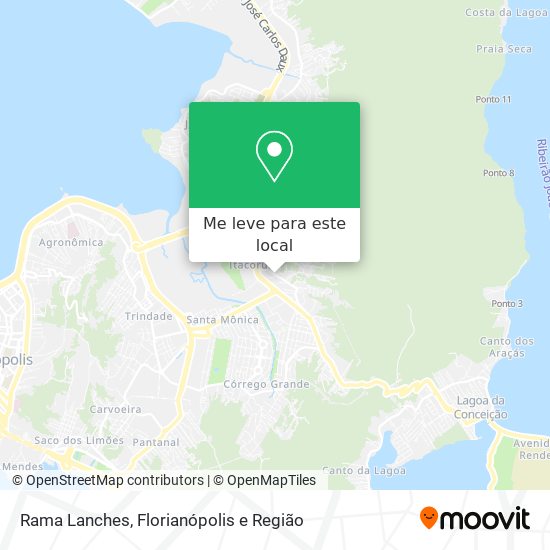 Rama Lanches mapa