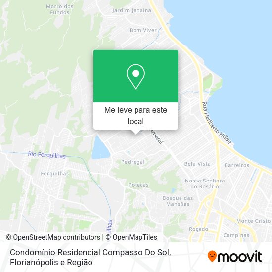 Condomínio Residencial Compasso Do Sol mapa