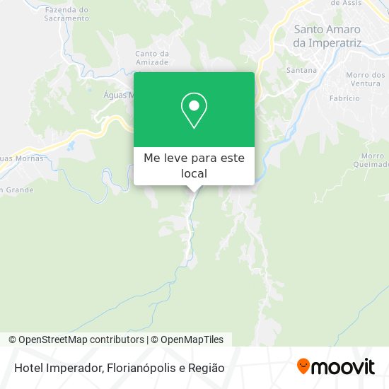 Hotel Imperador mapa