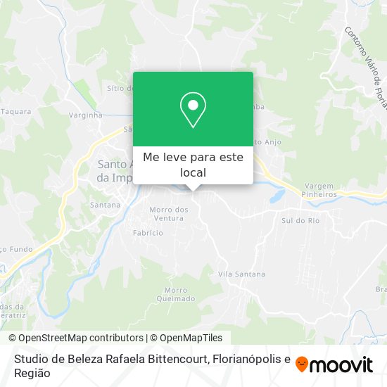 Studio de Beleza Rafaela Bittencourt mapa