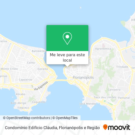 Condomínio Edifício Cláudia mapa