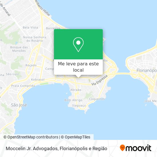 Moccelin Jr. Advogados mapa