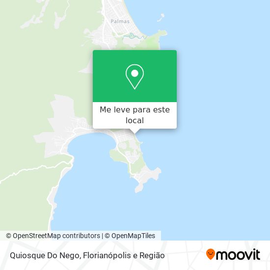 Quiosque Do Nego mapa