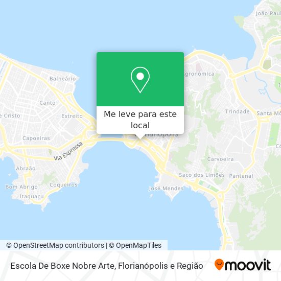 Escola De Boxe Nobre Arte mapa