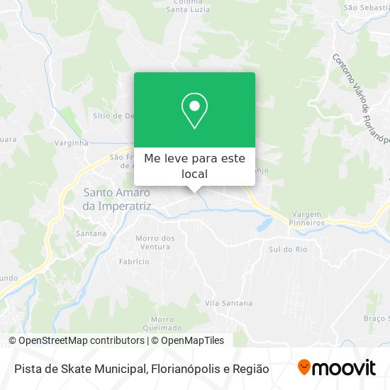Pista de Skate Municipal mapa