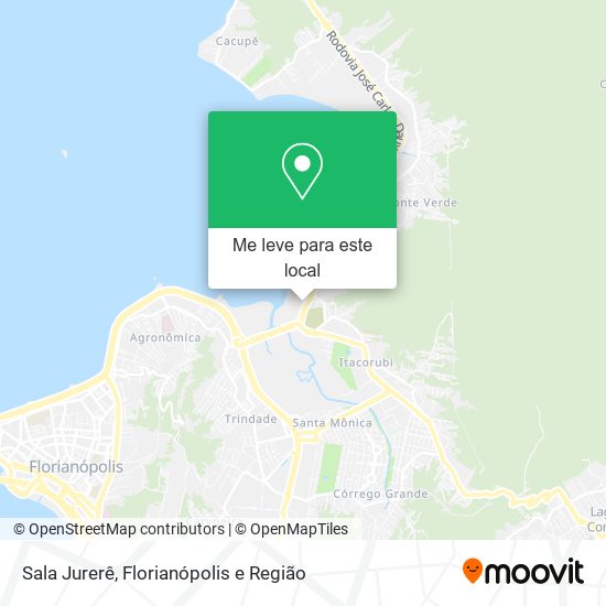 Sala Jurerê mapa