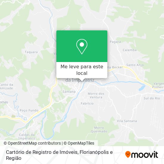 Cartório de Registro de Imóveis mapa