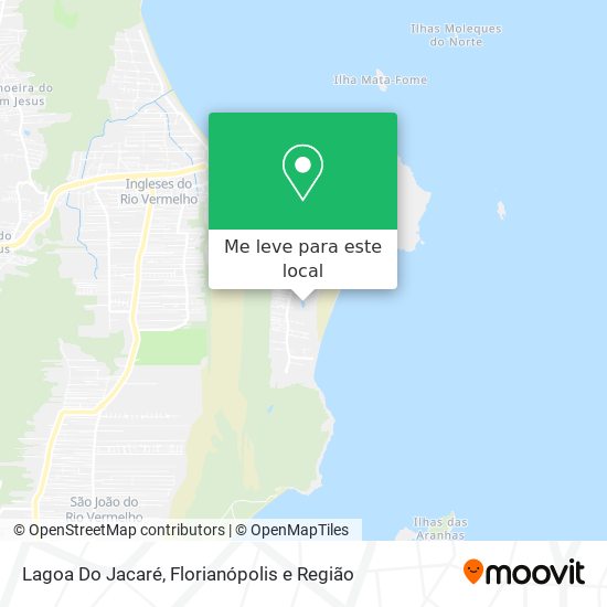 Lagoa Do Jacaré mapa