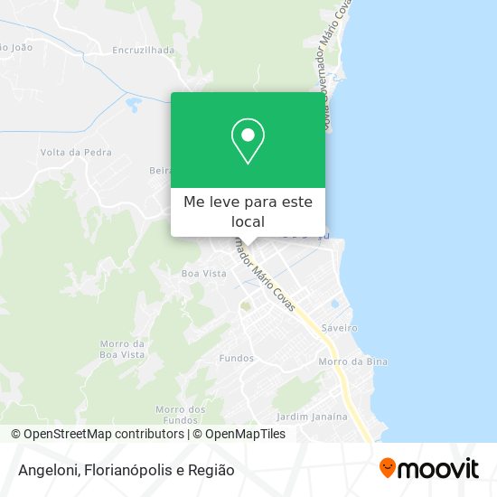 Angeloni mapa