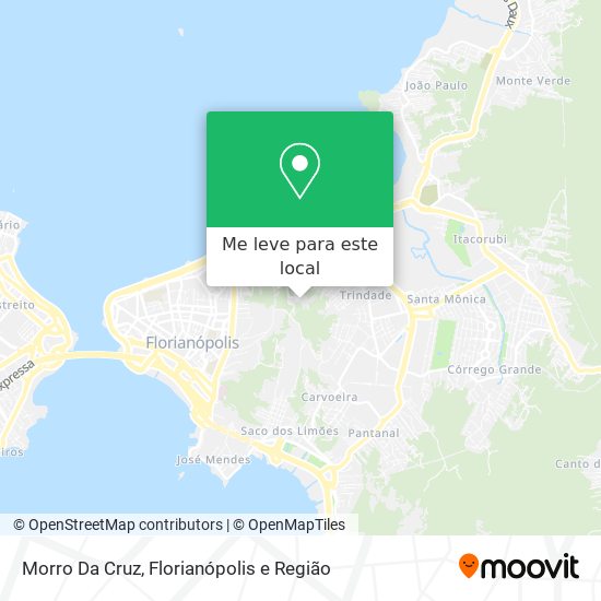 Morro Da Cruz mapa