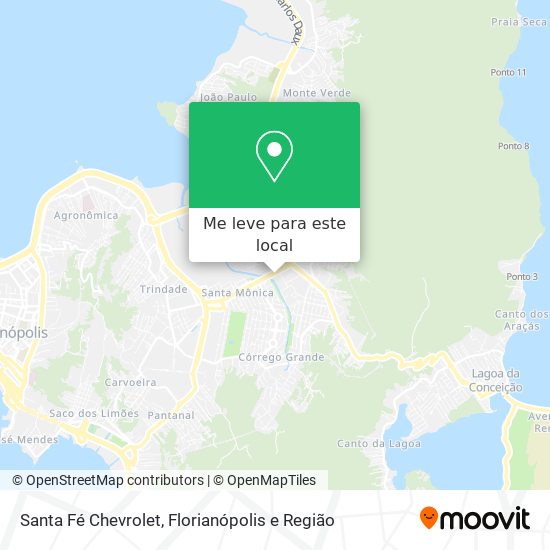Santa Fé Chevrolet mapa