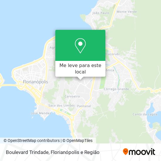 Boulevard Trindade mapa