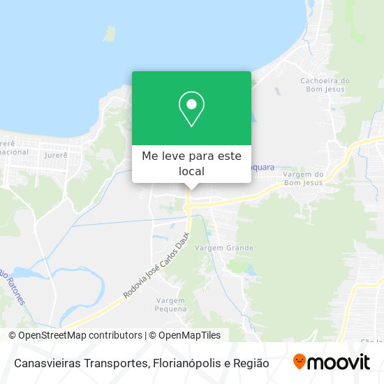 Canasvieiras Transportes mapa