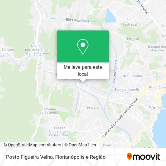Posto Figueira Velha mapa
