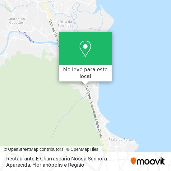 Restaurante E Churrascaria Nossa Senhora Aparecida mapa