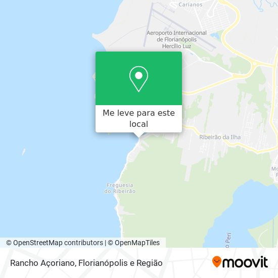 Rancho Açoriano mapa