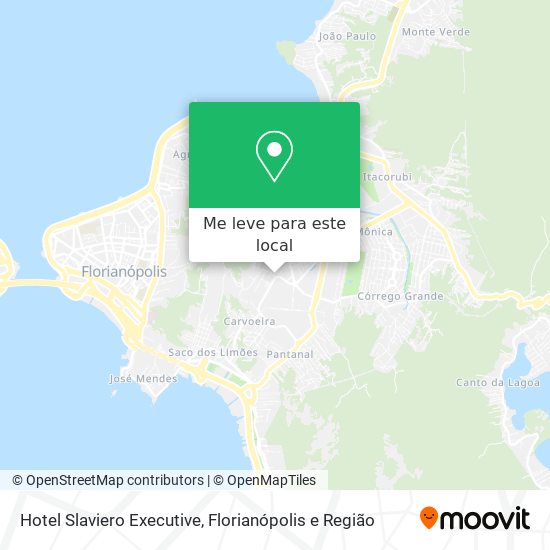 Hotel Slaviero Executive mapa