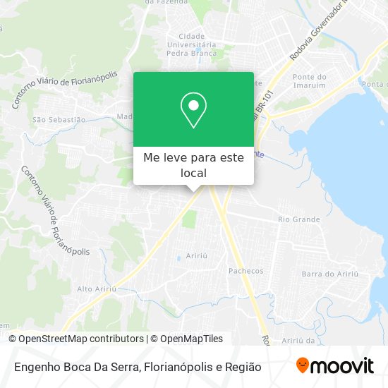 Engenho Boca Da Serra mapa