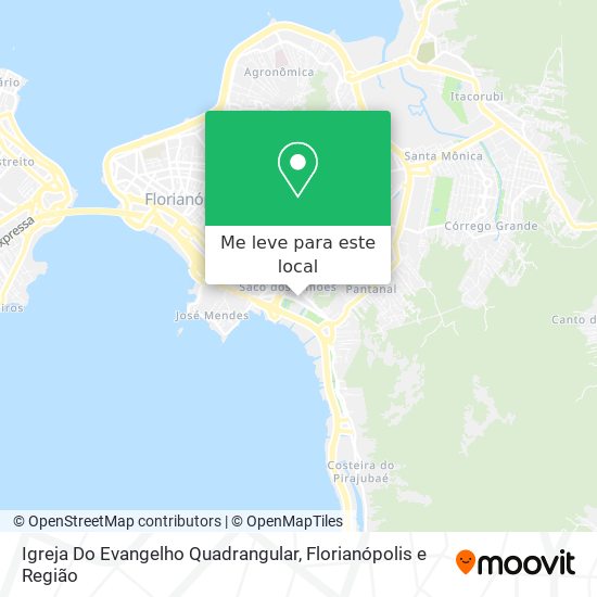 Igreja Do Evangelho Quadrangular mapa