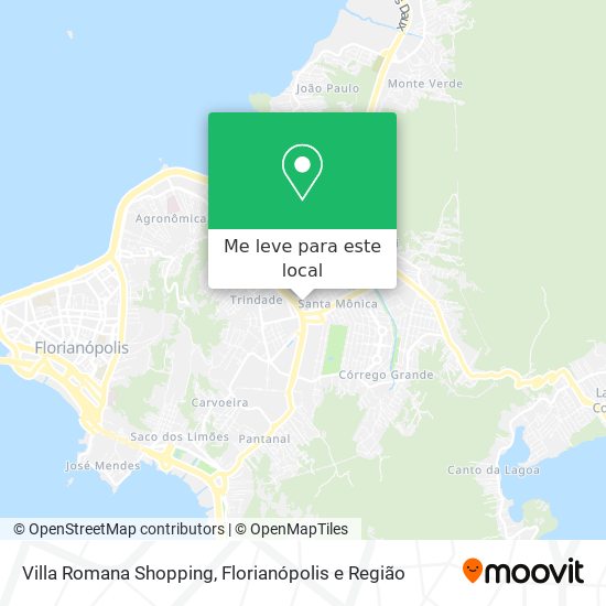 Villa Romana Shopping mapa
