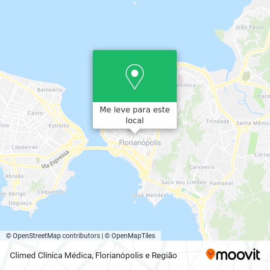 Climed Clínica Médica mapa