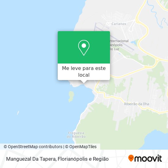 Manguezal Da Tapera mapa