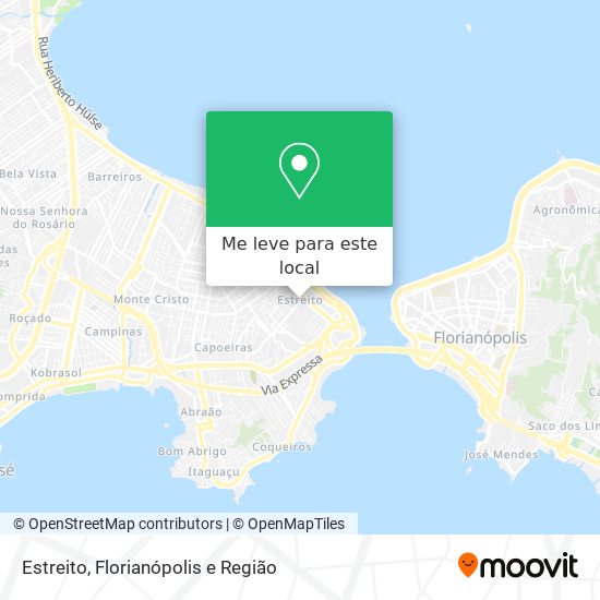Estreito mapa