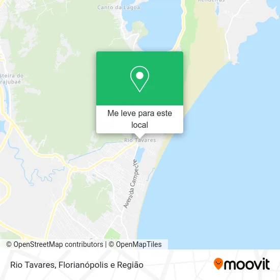 Rio Tavares mapa
