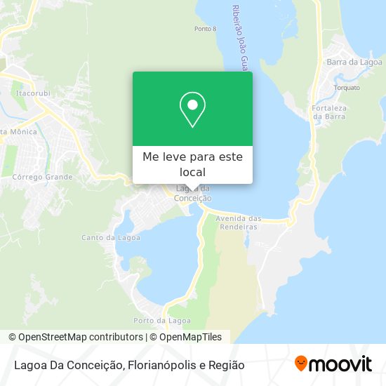 Lagoa Da Conceição mapa