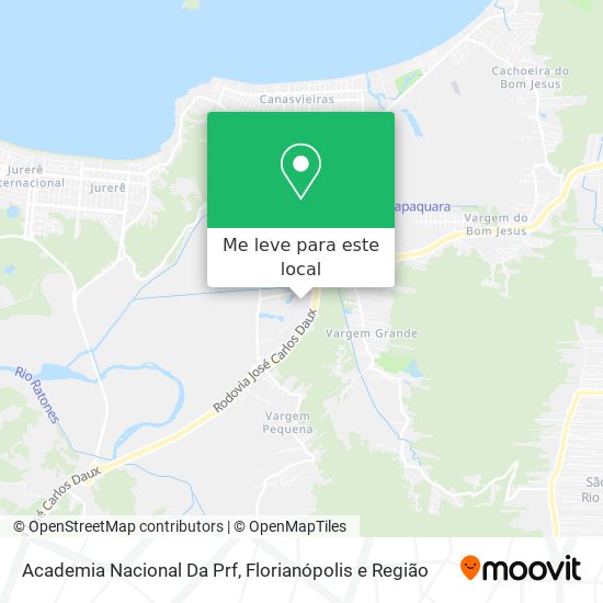 Academia Nacional Da Prf mapa