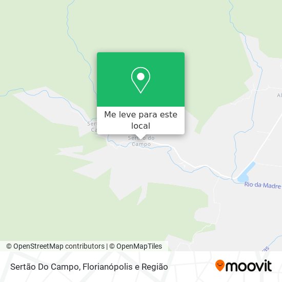 Sertão Do Campo mapa