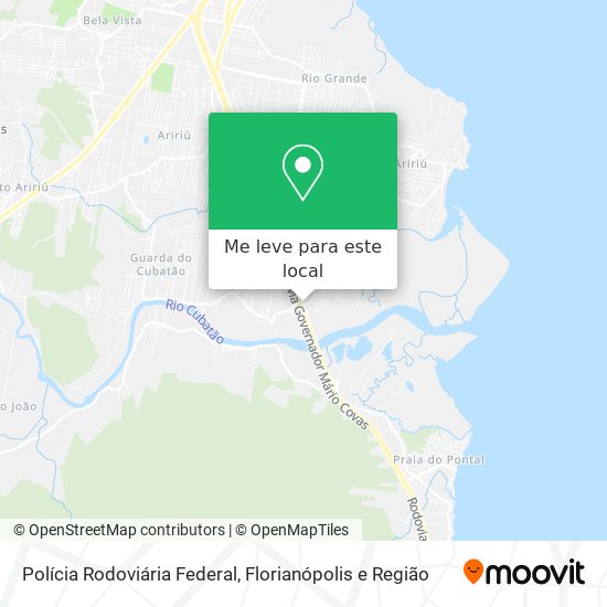 Polícia Rodoviária Federal mapa