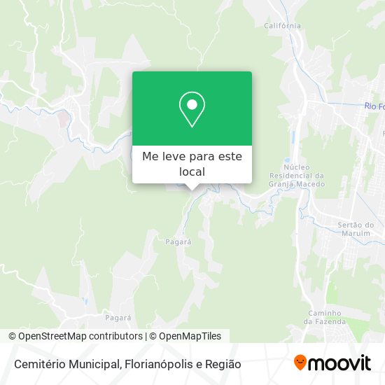 Cemitério Municipal mapa