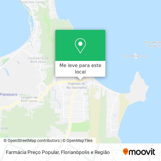 Farmácia Preço Popular mapa