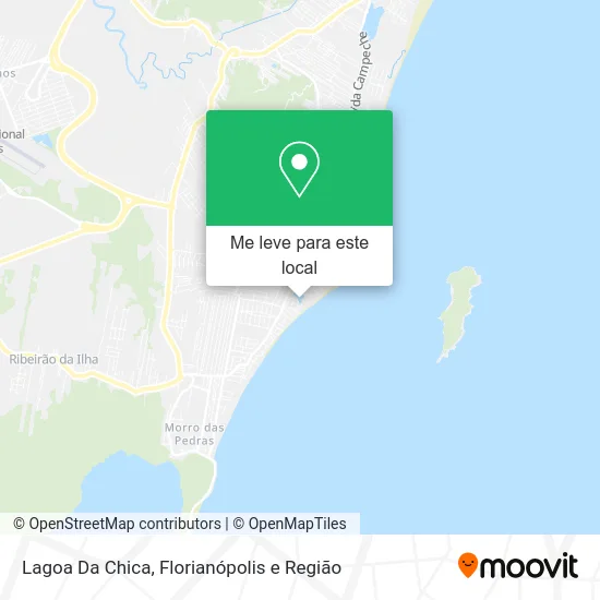 Lagoa Da Chica mapa