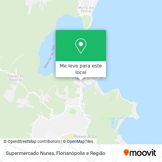 Supermercado Nunes mapa
