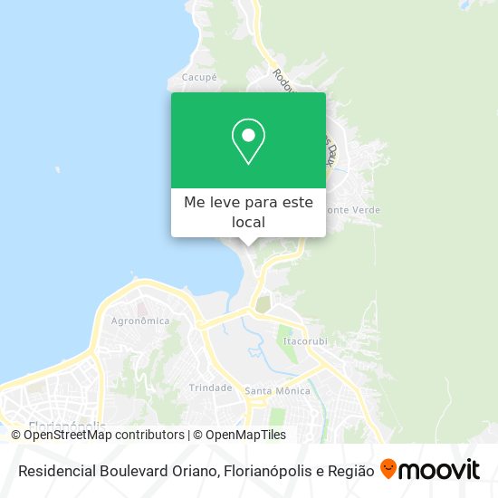 Residencial Boulevard Oriano mapa