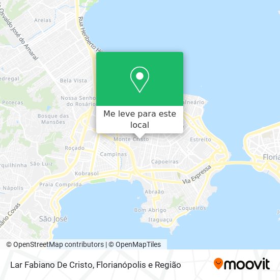 Lar Fabiano De Cristo mapa