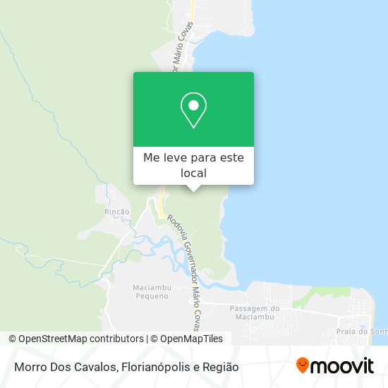 Morro Dos Cavalos mapa