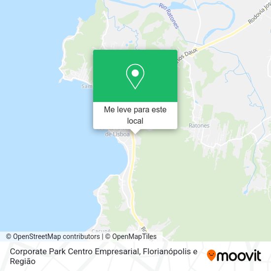 Corporate Park Centro Empresarial mapa