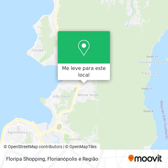 Floripa Shopping mapa